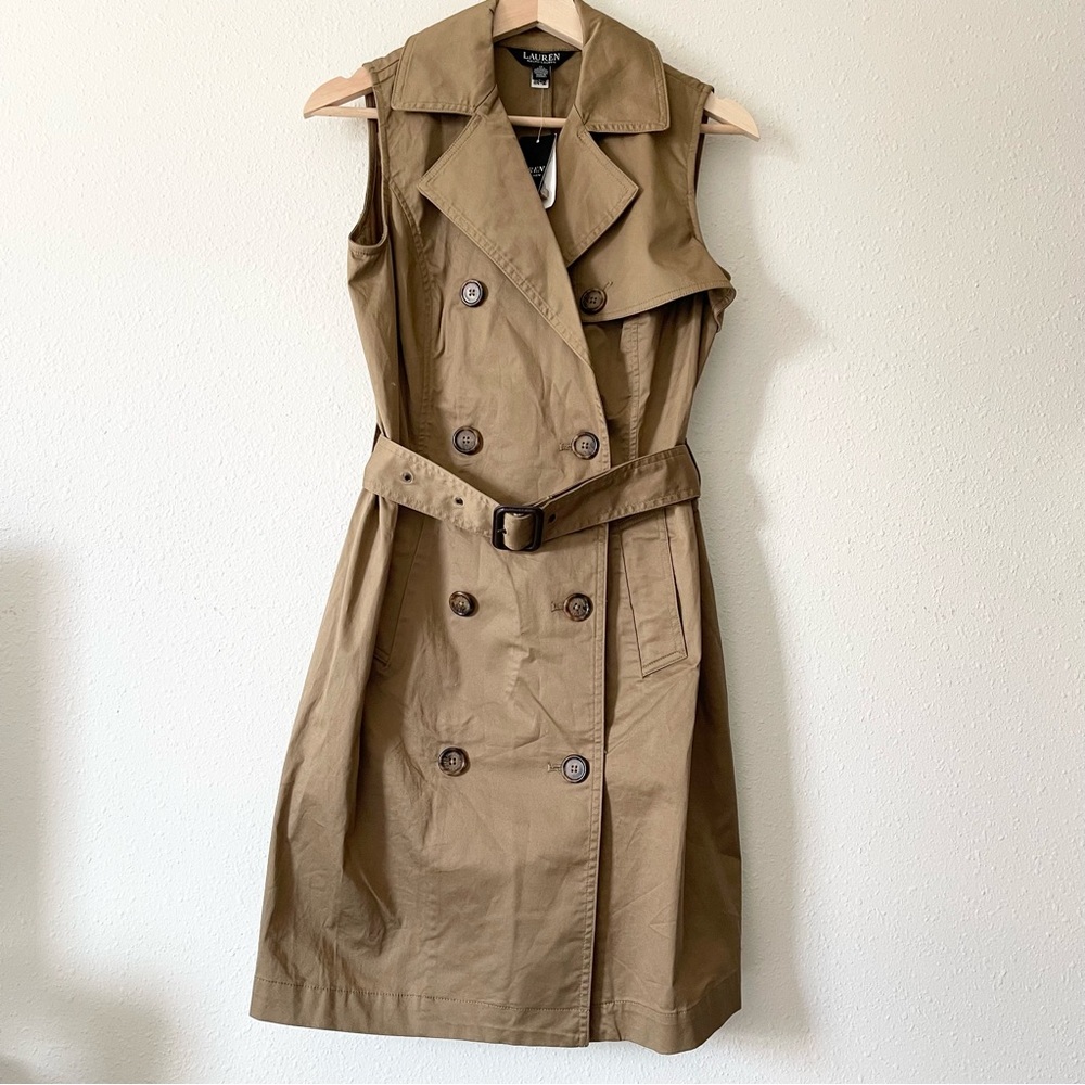 NWT Lauren Ralph Lauren Sleeveless Dress - Picture 4 of 6